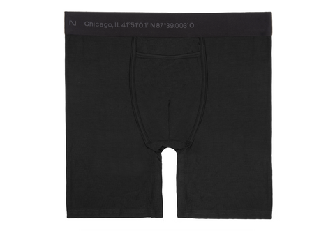 Obas Black Coordinates Long Trunk Boxer Brief